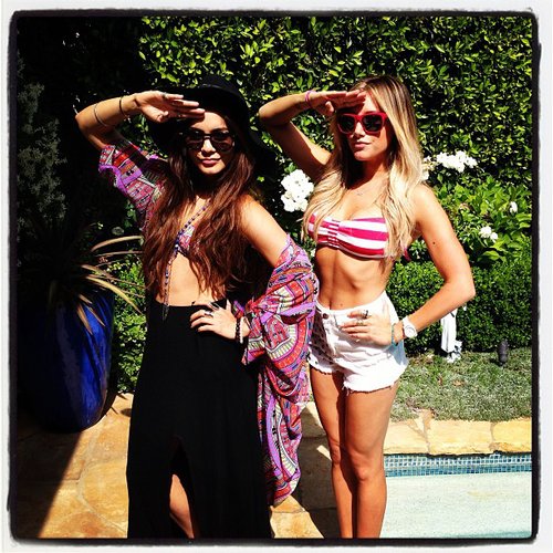 Ashley Tisdale and Vanessa Hudgens celebrated Memorial Day together at a backyard BBQ.
Source: Instagram user ashleytis
Ashley Tisdale and Vanessa Hudgens celebrated Memorial Day together at a backyard BBQ.
Source: Instagram user ashleytis