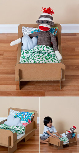 Cardboard Doll Bed Cardboard Doll Bed