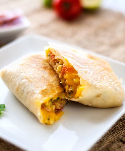 Veggie Quinoa Burritos Veggie Quinoa Burritos