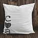 Initialed Pillow Cover
