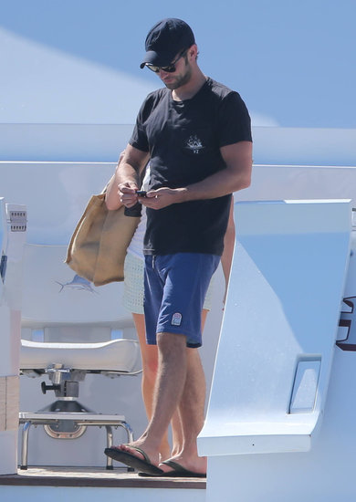 Chace Crawford spent time on a boat during a family vacation in Mexico over the Memorial Day weekend in May.
Chace Crawford spent time on a boat during a family vacation in Mexico over the Memorial Day weekend in May.