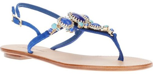 While these Le Capresi embellished sandals ($266) may be flat, the details are certainly not. Try an exotic textured flat to offset your destination wedding day wares.
While these Le Capresi embellished sandals ($266) may be flat, the details are certainly not. Try an exotic textured flat to offset your destination wedding day wares.