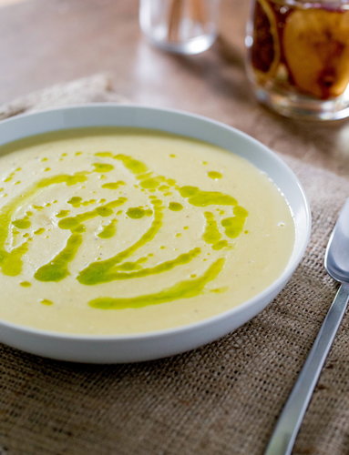 Creamy Potato Leek Soup