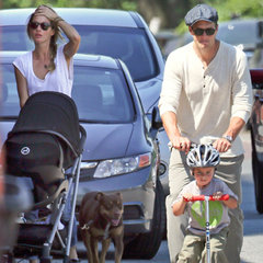 Tom Brady and Gisele Bundchen With Kids at the Park