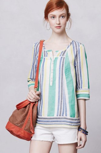 Long Beach Peasant Top