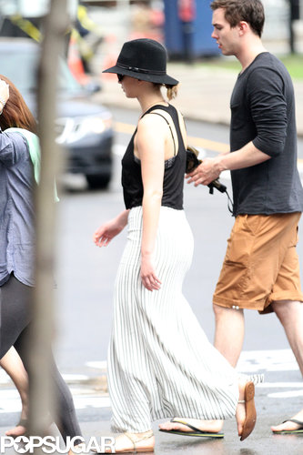 Jennifer Lawrence and Nicholas Hoult hung out together in Montreal.
Jennifer Lawrence and Nicholas Hoult hung out together in Montreal.