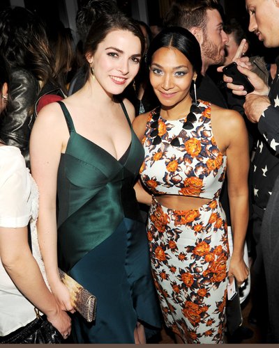 Bee Shaffer and Monique Péan at the Swarovski afterparty in New York.
Photo: Billy FarrellBFAnyc.com
Bee Shaffer and Monique Péan at the Swarovski afterparty in New York.
Photo: Billy FarrellBFAnyc.com