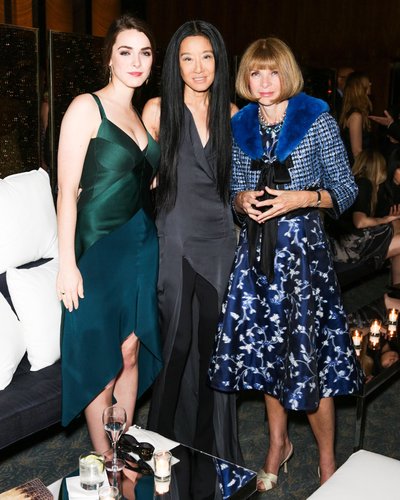 Bee Shaffer, Vera Wang, and Anna Wintour at the Lifetime Achievement Award Celebration in New York.
Photo: Benjamin LozovskyBFAnyc.com
Bee Shaffer, Vera Wang, and Anna Wintour at the Lifetime Achievement Award Celebration in New York.
Photo: Benjamin LozovskyBFAnyc.com