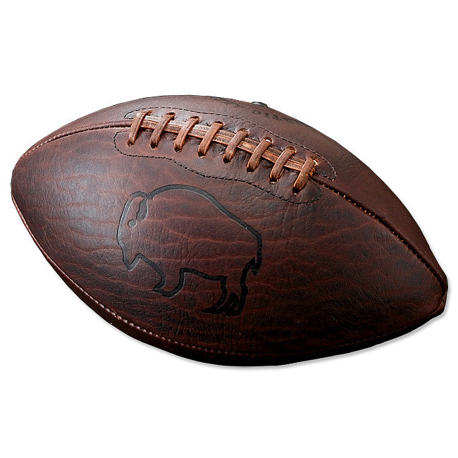 For the Football Fan: Bison Leather Football For the Football Fan: Bison Leather Football