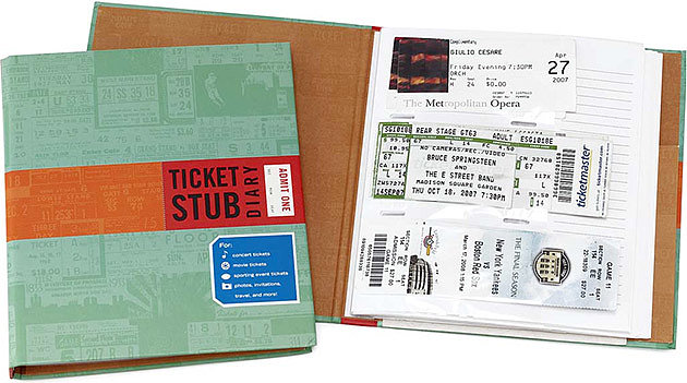 For the General Sports Fan: Ticket Stub Diary For the General Sports Fan: Ticket Stub Diary