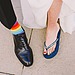 Rainbow Groom Socks