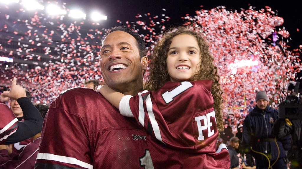 Dwayne Johnson in The Game Plan Dwayne Johnson in The Game Plan