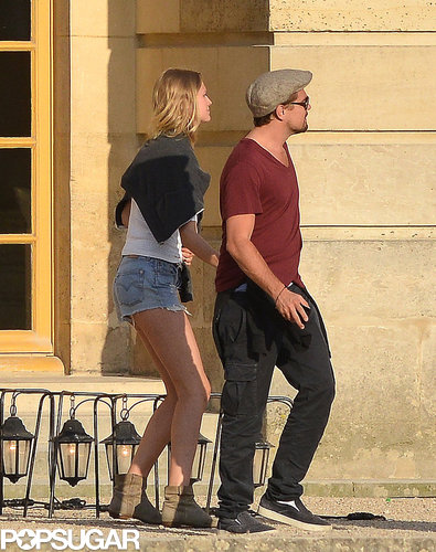 Leo Visits Versailles With His Rumored Girlfriend Toni Garrn Leo Visits Versailles With His Rumored Girlfriend Toni Garrn