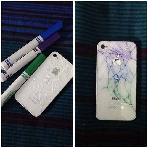 A demonstration of heartache-turned-art by Instagram user sugarskullkellie.
A demonstration of heartache-turned-art by Instagram user sugarskullkellie.