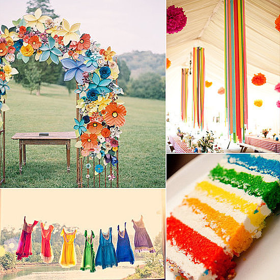 Whether you're throwing an LGBT ceremony this gay pride month or looking to have the most memorable wedding ever, let these vibrant details be an inspiration for your big day. Rainbow cake? Check. Rainbow ribbons? Done. Head over to POPSUGAR Love & Sex for incredible ideas that will take your wedding from nice to noteworthy.
Whether you're throwing an LGBT ceremony this gay pride month or looking to have the most memorable wedding ever, let these vibrant details be an inspiration for your big day. Rainbow cake? Check. Rainbow ribbons? Done. Head over to POPSUGAR Love & Sex for incredible ideas that will take your wedding from nice to noteworthy.