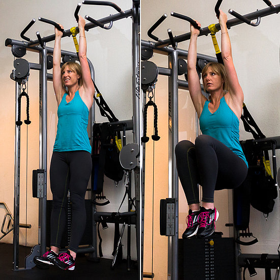 Lower Abs: Hanging Ab Curls Lower Abs: Hanging Ab Curls