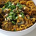 Tumeric-Spiced Mushroom Pilaf