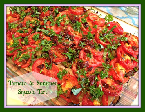 Tomato and Summer Squash Tart