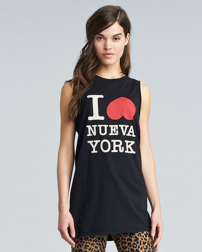 3.1 Phillip Lim I Heart NY Muscle Tank, Black
