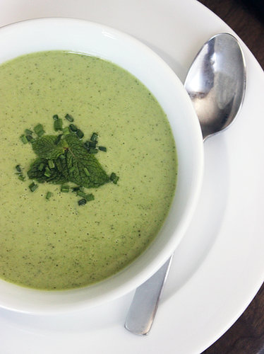 Chilled Cucumber Mint Soup Chilled Cucumber Mint Soup