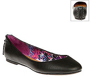 Madden Girl "Harmonee" Back-zip Flat