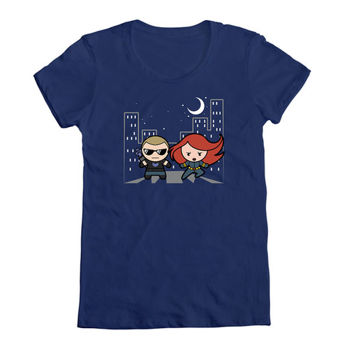 Hawkeye and Black Widow ($25) take on injustices that may appear in the night.
Hawkeye and Black Widow ($25) take on injustices that may appear in the night.