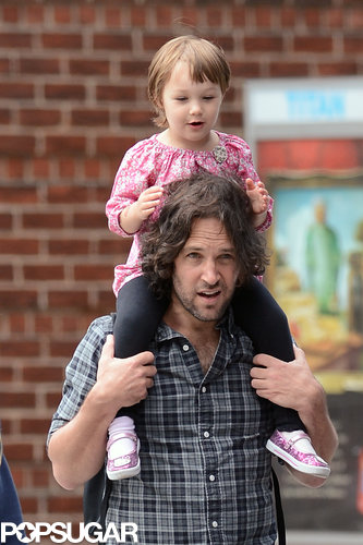 Paul Rudd took his daughter Darby to get ice cream in NYC on Friday.
Paul Rudd took his daughter Darby to get ice cream in NYC on Friday.