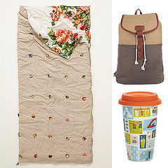 10 Stylish Camping Supplies: Floral Tent, Cute Sleeping Bag