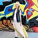 Pleated Maxi Skirt & Moto Vest