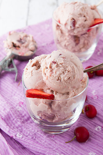 Cherry Chunk Protein Ice Cream