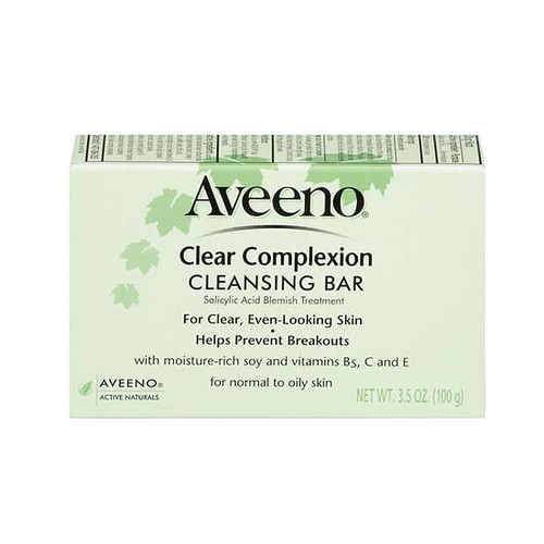 Aveeno Clear Complexion Cleansing Bar ($4) is a great option for those who prefer bar soaps over other cleansers.
Aveeno Clear Complexion Cleansing Bar ($4) is a great option for those who prefer bar soaps over other cleansers.
