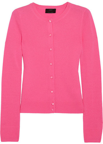 J.Crew Neon cashmere cardigan