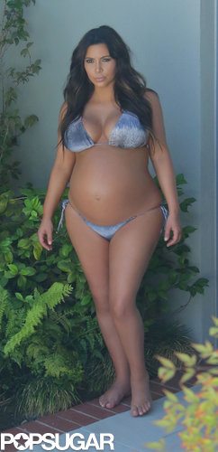 Kim Kardashian had a girls' day at an LA pool days before giving birth.
Kim Kardashian had a girls' day at an LA pool days before giving birth.
