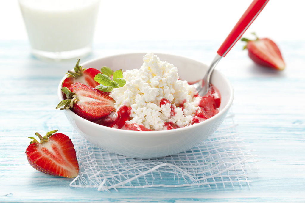 Cottage Cheese With Berries Cottage Cheese With Berries
