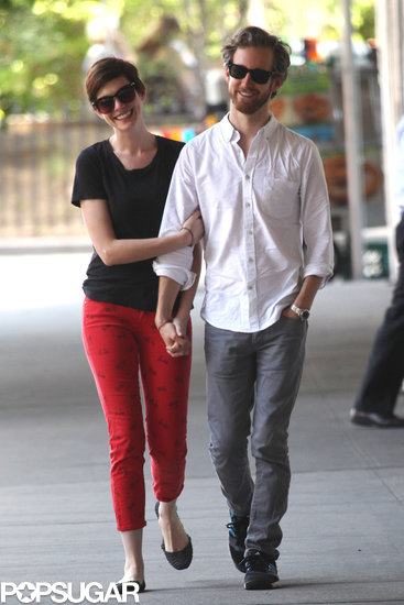 Anne and Adam Show a Little PDA in the Big Apple Anne and Adam Show a Little PDA in the Big Apple