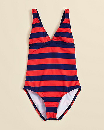 For Big Girls: Splendid Marcel One Piece Swimsuit For Big Girls: Splendid Marcel One Piece Swimsuit