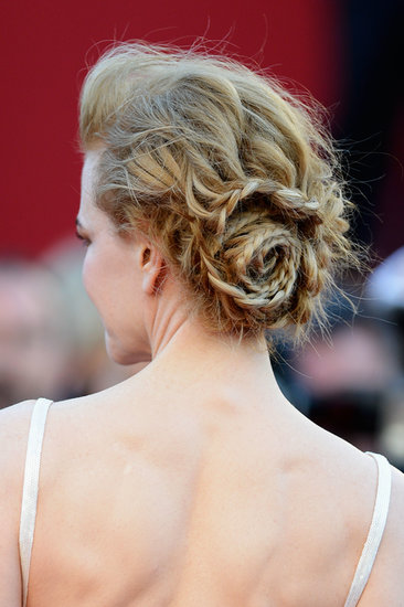 Nicole Kidman rocked a spiral braid at Cannes this year.
Nicole Kidman rocked a spiral braid at Cannes this year.