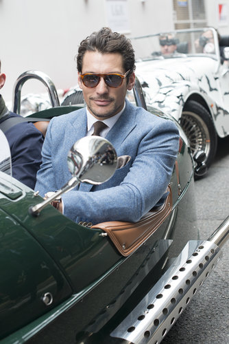 We'd happily hitch a ride with the well-dressed David Gandy.
We'd happily hitch a ride with the well-dressed David Gandy.