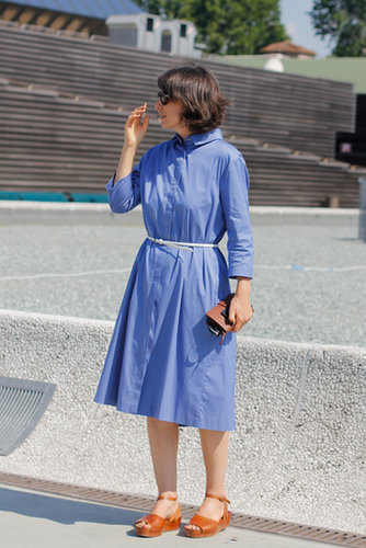A pretty shirtdress makes the perfect Summer piece; just outfit with easy sandals and you're out the door.
A pretty shirtdress makes the perfect Summer piece; just outfit with easy sandals and you're out the door.