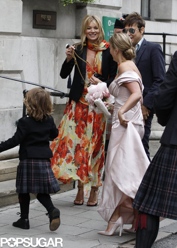 Kate Moss and Sienna Miller Pair Up For a Pal's London Wedding Kate Moss and Sienna Miller Pair Up For a Pal's London Wedding