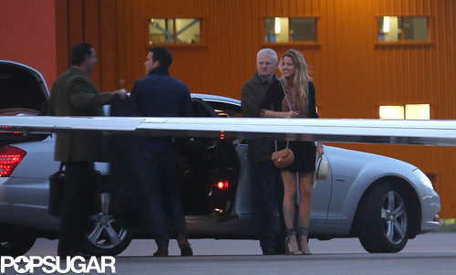 Ryan Reynolds and Blake Lively had help with their luggage.
Ryan Reynolds and Blake Lively had help with their luggage.