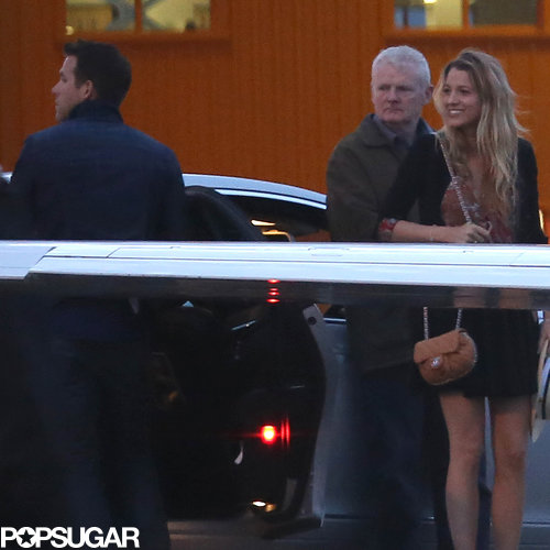 Blake Lively and Ryan Reynolds got dropped off for a flight.
Blake Lively and Ryan Reynolds got dropped off for a flight.