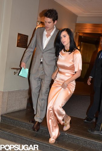 Back On? Katy Perry and John Mayer Hold Hands Back On? Katy Perry and John Mayer Hold Hands