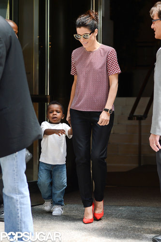 Sandra Bullock Breaks From Press For Lunch With Little Louis Sandra Bullock Breaks From Press For Lunch With Little Louis