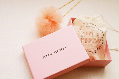 Propose With Pom-Poms Propose With Pom-Poms
