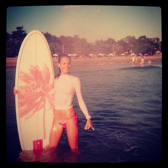Alessandra Ambrosio posted a photo with her first pink surfboard from Victoria's Secret.
Source: Instagram user alessandraambrosio
Alessandra Ambrosio posted a photo with her first pink surfboard from Victoria's Secret.
Source: Instagram user alessandraambrosio