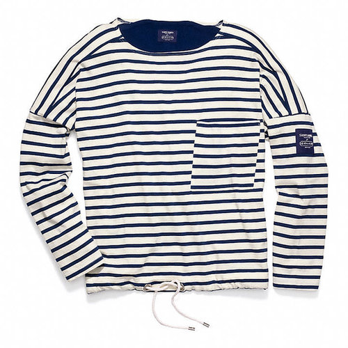 It doesn't get much more Fourth of July than a blue striped shirt. I especially love the drawstring detail on this Coach x Saint James top ($158) — the perfect nautical accent to a look that is simultaneously patriotic and chic.
— Robert Khederian
It doesn't get much more Fourth of July than a blue striped shirt. I especially love the drawstring detail on this Coach x Saint James top ($158) — the perfect nautical accent to a look that is simultaneously patriotic and chic.
— Robert Khederian