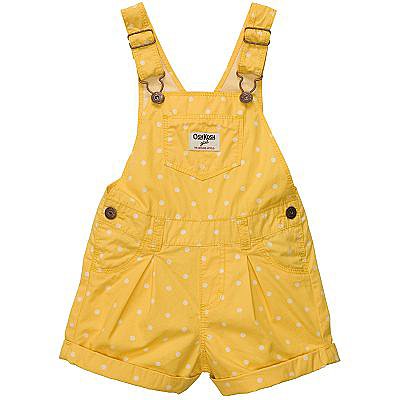 OshKosh B'Gosh Polka-Dot Poplin Shortalls OshKosh B'Gosh Polka-Dot Poplin Shortalls