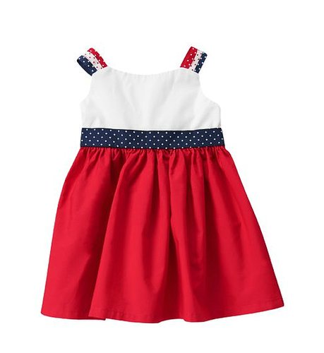From the sash to the straps, the polka dots on this Crazy 8 dress ($17, originally $25) are too sweet to pass up.
From the sash to the straps, the polka dots on this Crazy 8 dress ($17, originally $25) are too sweet to pass up.