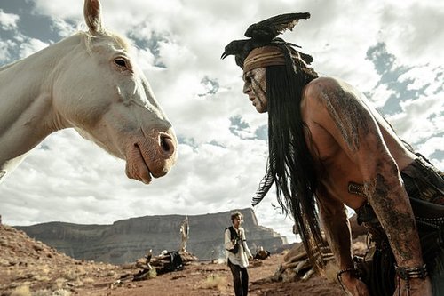 Armie Hammer and Johnny Depp in The Lone Ranger.
Armie Hammer and Johnny Depp in The Lone Ranger.